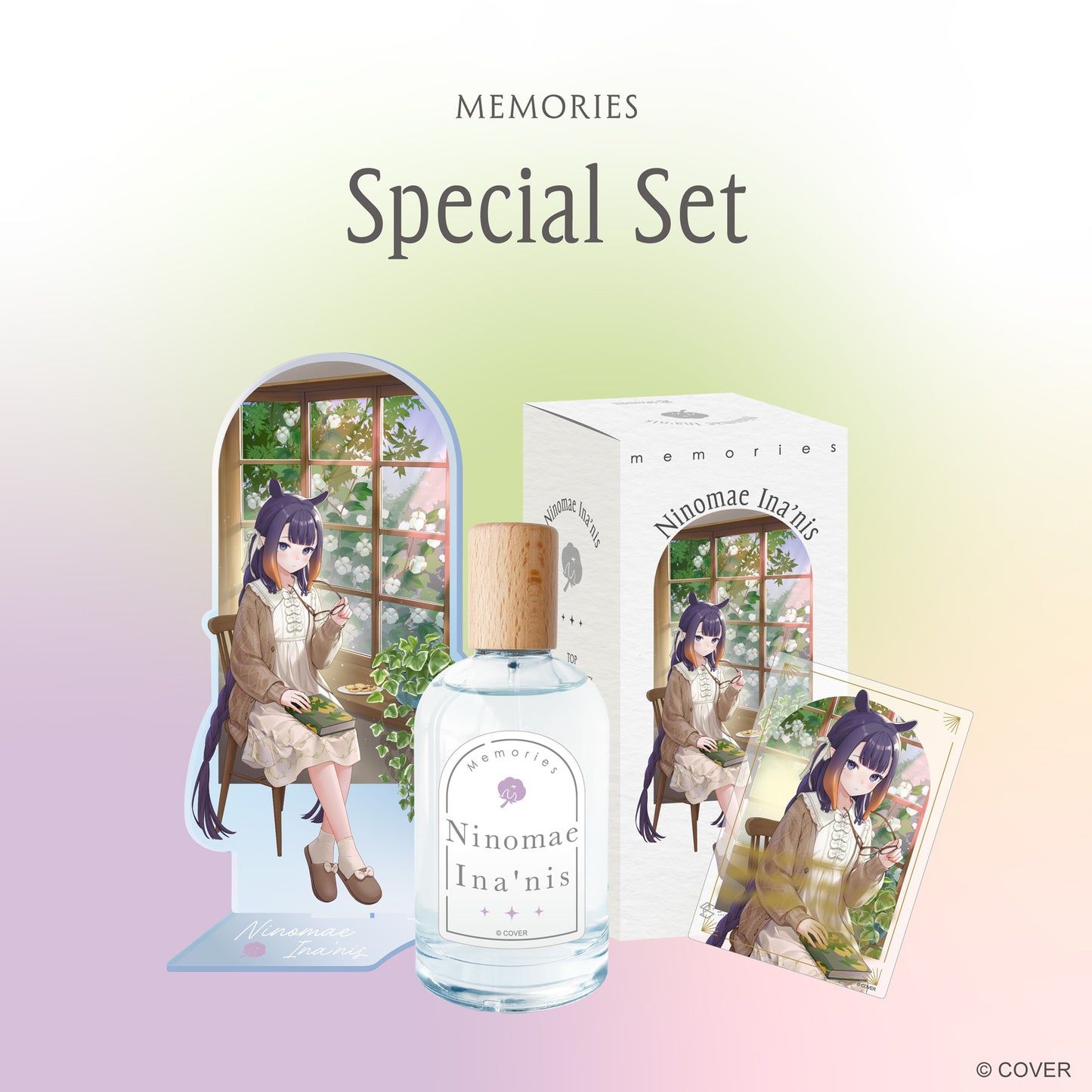 【SPcollect】MEMORIES フレグランスミスト - Ninomae Ina'nis